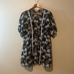 Miken Bikini Palm Tree Beach Cover Up